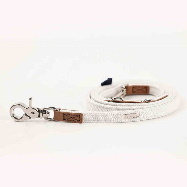 Pet Dog Hand Holding Rope Cute Bow Collar Tone